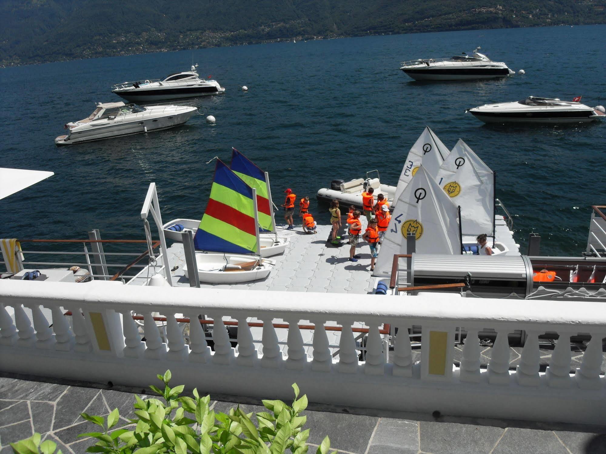 Holiday Hotel Yachtsport Resort Lago Maggiore Brissago Eksteriør billede