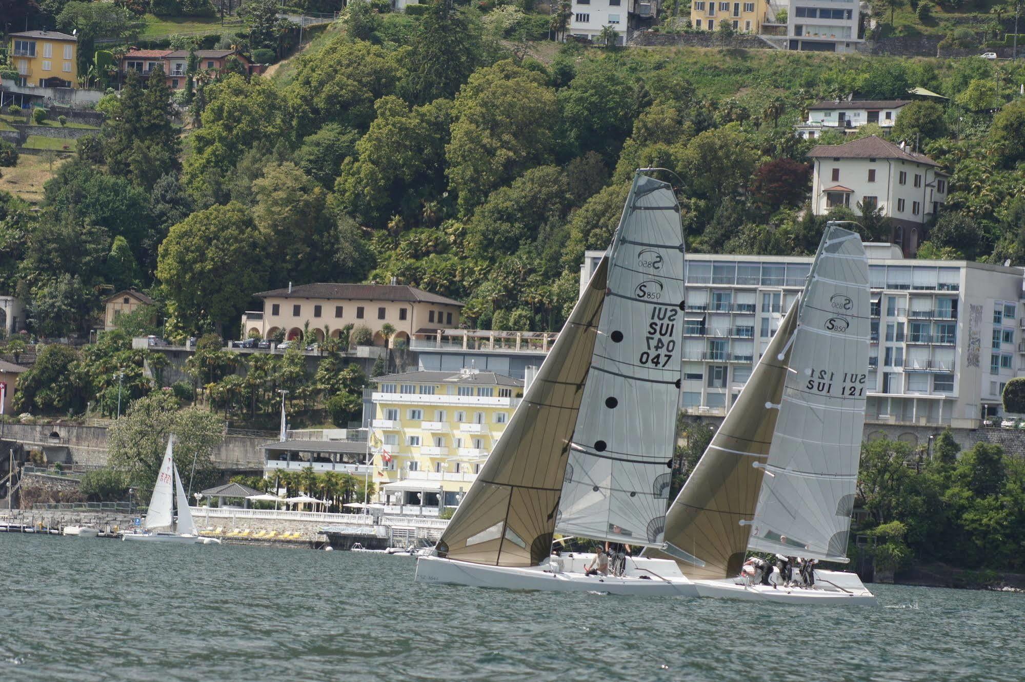 Holiday Hotel Yachtsport Resort Lago Maggiore Brissago Eksteriør billede